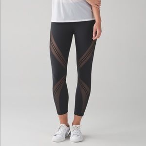 Lululemon High Times Meta Mesh 7/8 Leggings